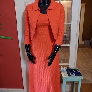 🔥Ultra Rare🔥 Quilted vintage Mariko New York maxi dress and cropped jac